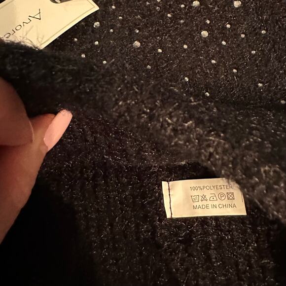 New! Arvores Gemstone Bling Beanie With & Without Pom Pom (K103) - Picture 11 of 13